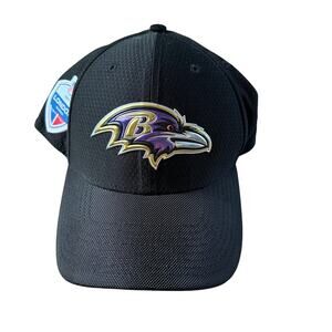 Baltimore Ravens Hat Black London 2017 Cap New‎ Era 39Thirty NFL Medium-Large